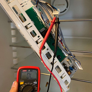 diagnoza sterownika lodówki liebherr